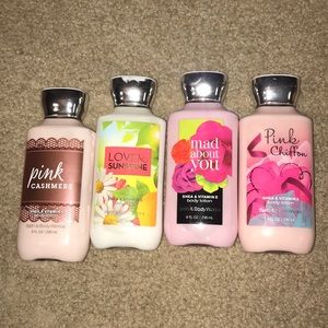 Bath and Body lotions!